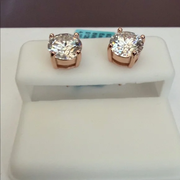 Moissanite Stud Earrings